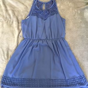 Blue dress